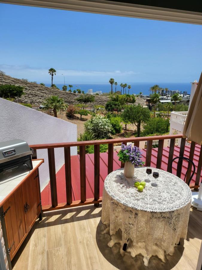 Bungalow Private Pool Bbq Air Conditioning Stunning Ocean View Costa Adeje  Exterior foto
